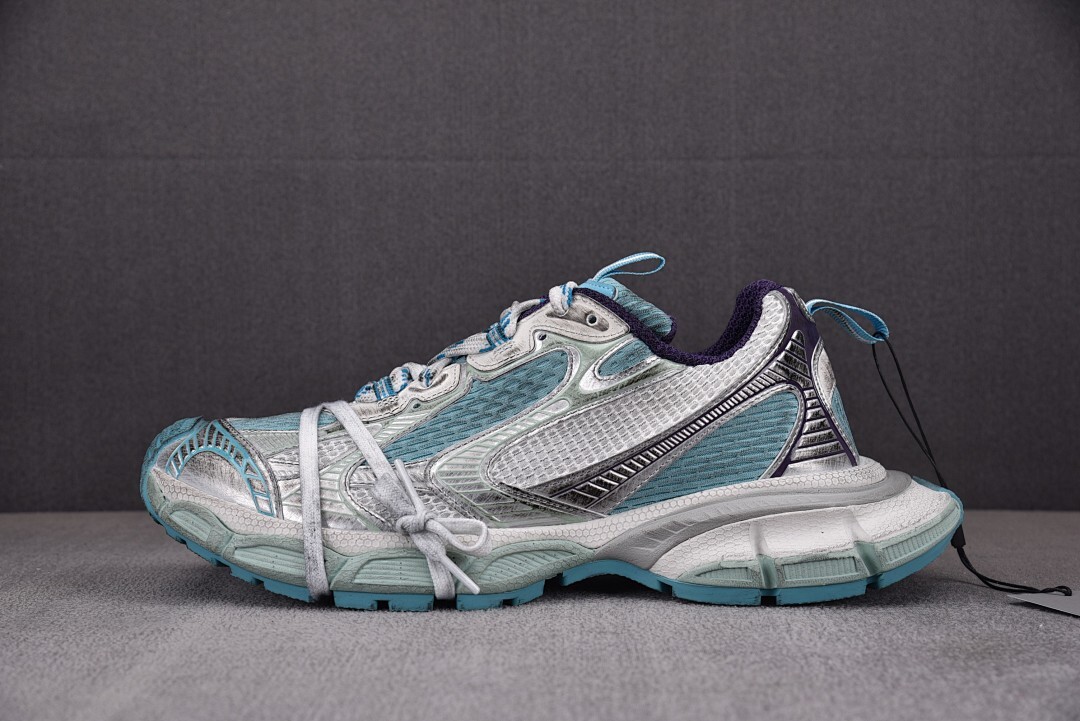 [XA] 발렌시아가 3XL 스니커즈 블루 화이트 퍼플 (남여공용)