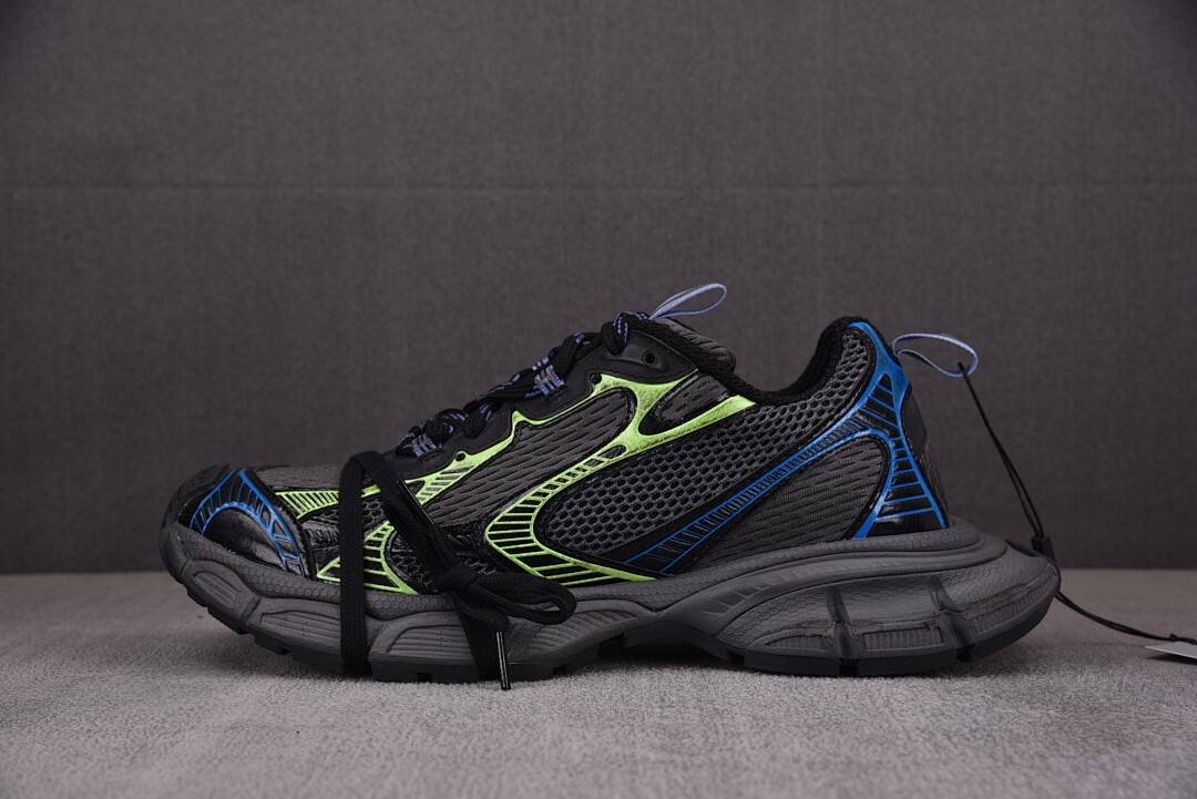 [XA] 발렌시아가 3XL 스니커즈 다크 그린 블루 (남여공용)