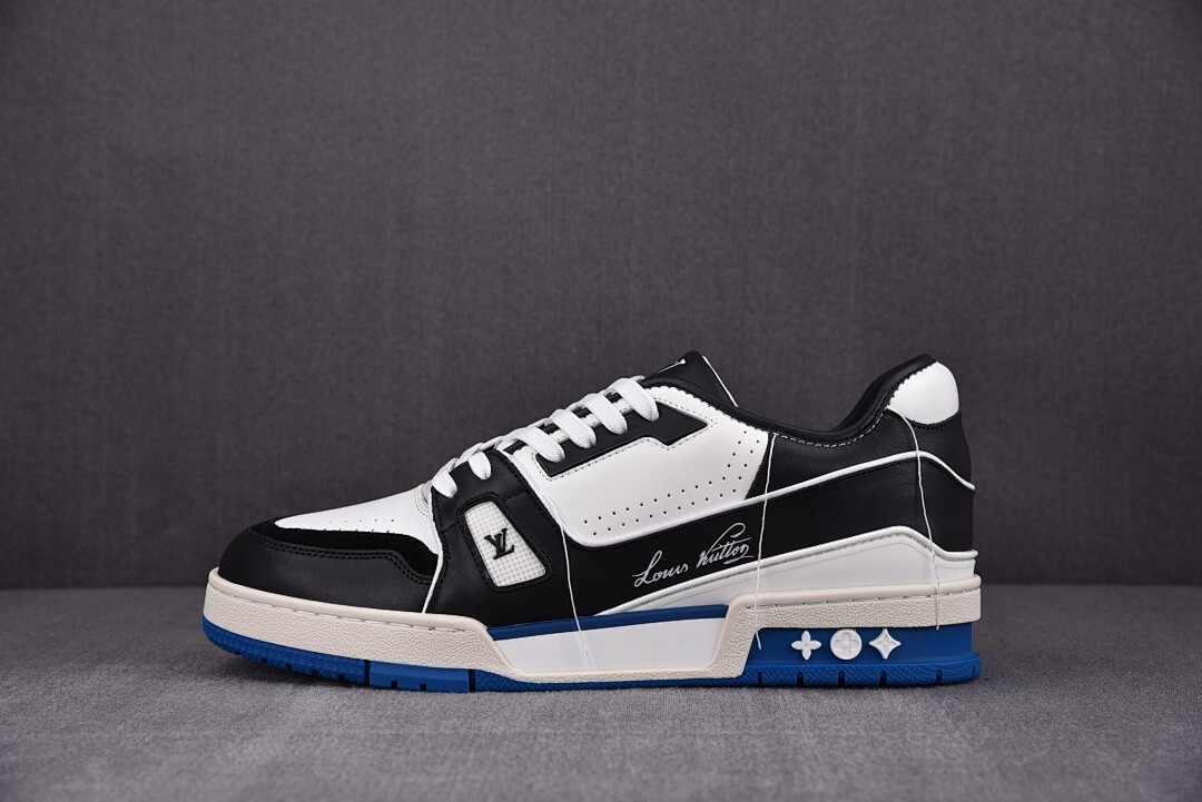 [GD] 루이비통 LV 트레이너 스니커즈 화이트 블랙 (남여공용)