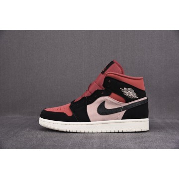 [CJ] 조던1 미드 버건디 더스티 핑크 (여성용)