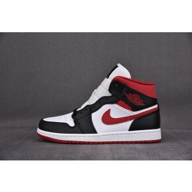 [CJ] 조던1 미드 짐레드 블랙 화이트 (남여공용)