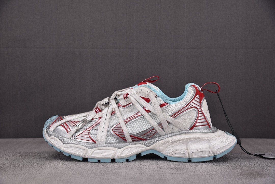 [XA] 발렌시아가 3XL 스니커즈 익스트림 레이스 B 화이트 레드 (남여공용)