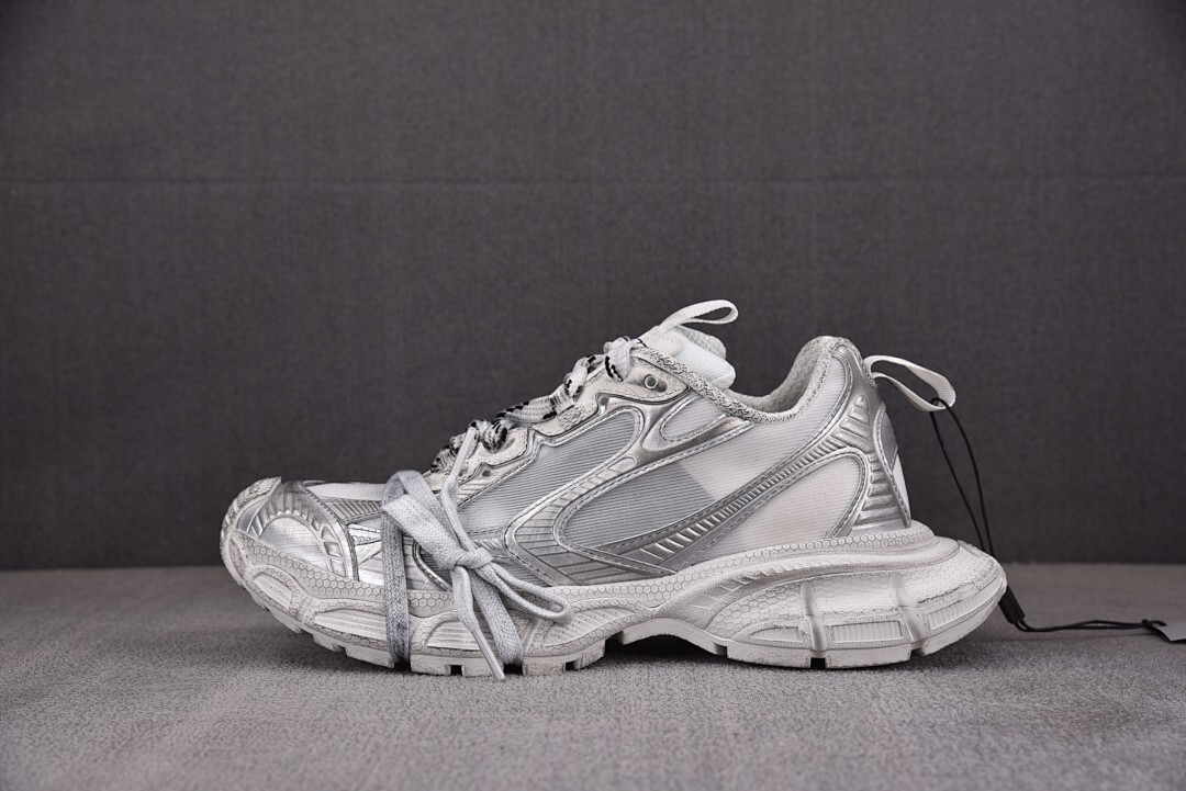 [XA] 발렌시아가 3XL 스니커즈 썸머 메쉬 화이트 실버 (남여공용)