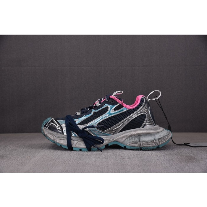 [XA] 발렌시아가 3XL 스니커즈 그레이 블루 핑크 (남여공용)