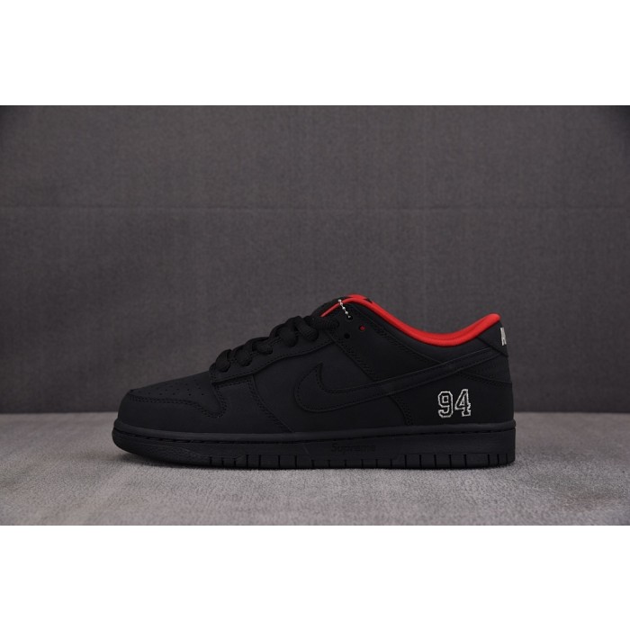 [M] 슈프림 x 나이키SB 덩크 로우 블랙 (남성용)