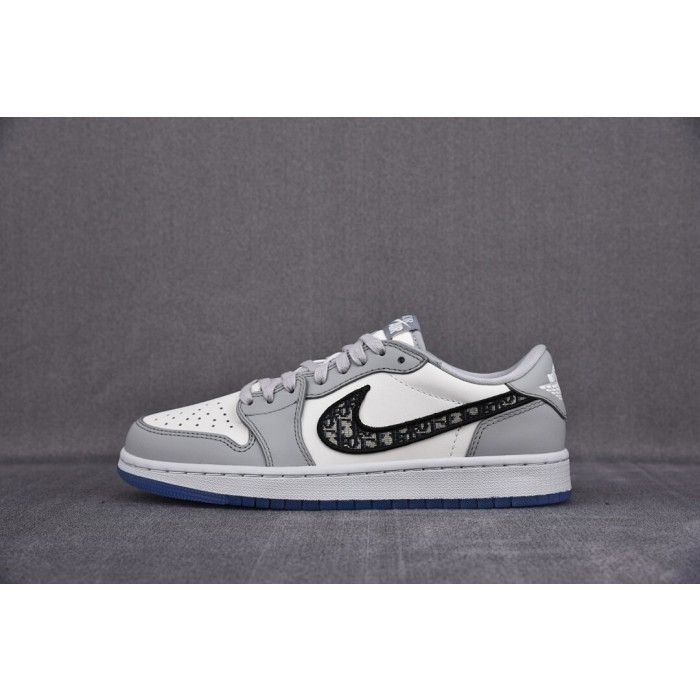 [PK BASF] 디올 x 조던1 로우 OG 울프 그레이 화이트 (남여공용)