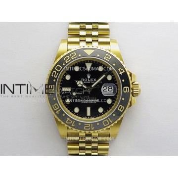 [ARF] 롤렉스 126718 지엠티마스터2 옐로우골드 블랙/그레이인서트 타이거아이언다이얼 스틸브레이슬릿 DD3285