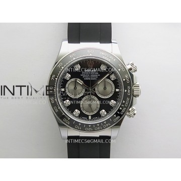 [ARF] 롤렉스 126519 데이토나 텅스텐(Cu-W) 블랙8P다이얼 블랙러버스트랩 DD4131