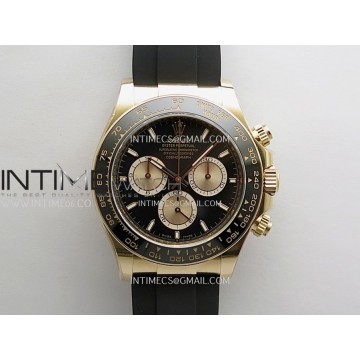 [ARF] 롤렉스 126515 데이토나 로즈골드 텅스텐(Cu-W) 블랙/로골다이얼 블랙러버스트랩 DD4131
