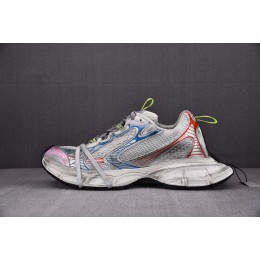 [ZH] 발렌시아가 3XL 스니커즈 화이트 레드 블루 (남여공용)