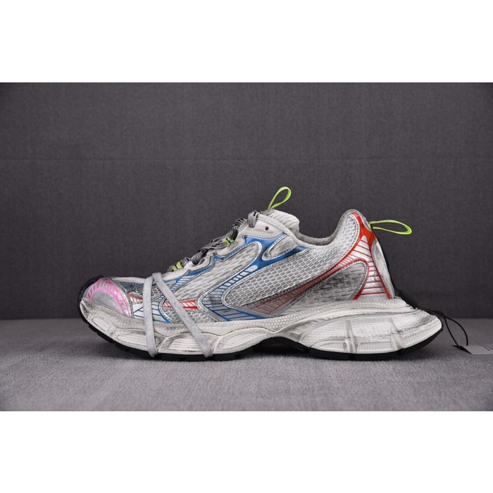 [ZH] 발렌시아가 3XL 스니커즈 화이트 레드 블루 (남여공용)