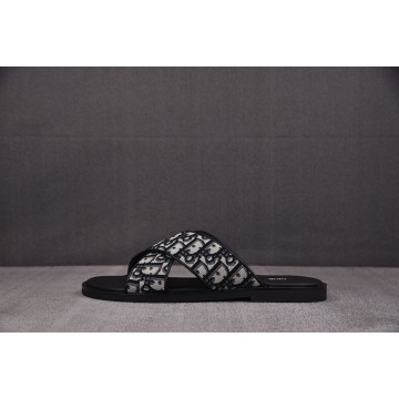 [GD] 디올 알리아스 샌들 블랙 베이지 (남성용)