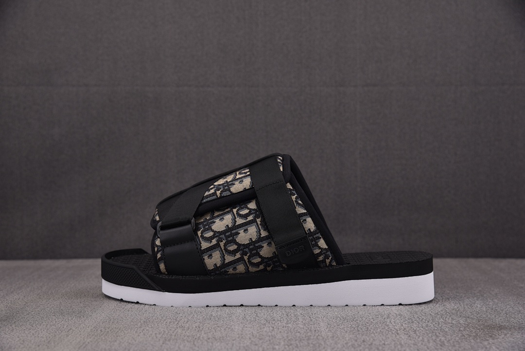 [GD] 디올 알파 샌들 베이지 블랙 (남성용)