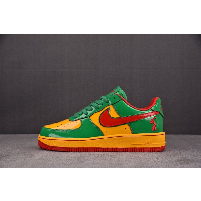 [S2] 릴 야티 x 나이키 에어 포스1 럭키 그린 (남성용)