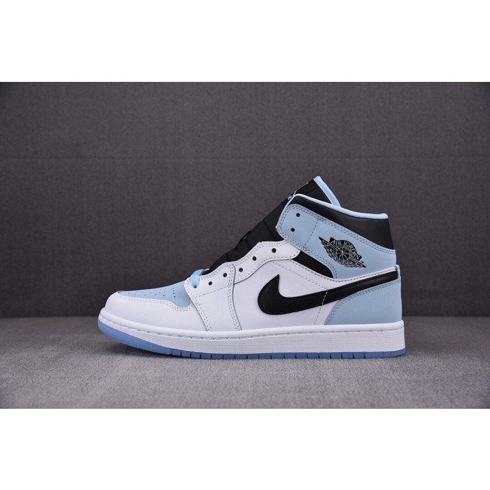 [CJ] 조던1 미드 SE 화이트 아이스 블루 (남성용)