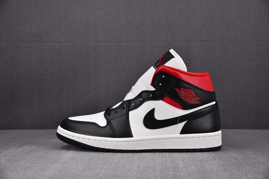 [CJ] 조던1 미드 블랙 짐레드 (남여공용)