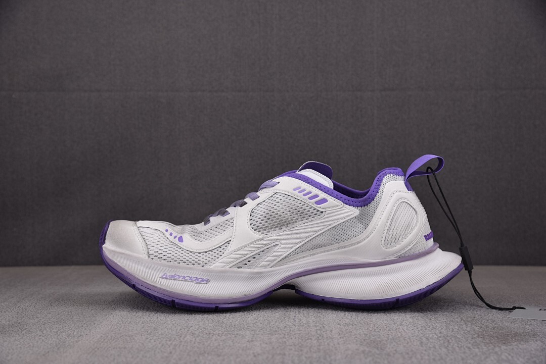 [XA] 발렌시아가 서킷 스니커즈 화이트 퍼플 (여성용)