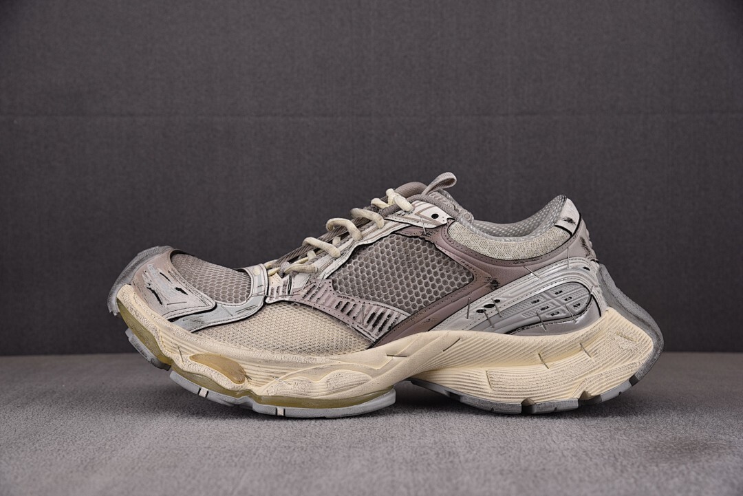 [XA] 발렌시아가 스테이플러 스니커즈 베이지 그레이 (남여공용)