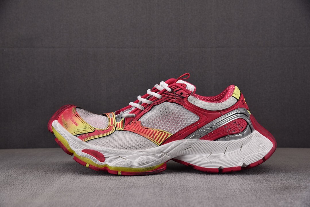 [XA] 발렌시아가 스테이플러 스니커즈 화이트 핑크 (남여공용)