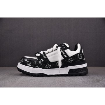 [BQ] 루이비통 LV 트레이너 맥시 스니커즈 데님 블랙 (남성용)