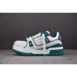 [BQ] 루이비통 LV 트레이너 맥시 스니커즈 화이트 그린 (남여공용)