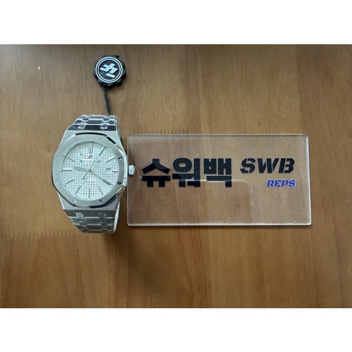 [ZF] 오데마피게 로얄오크 15400 화이트다이얼 브슬-SWB22