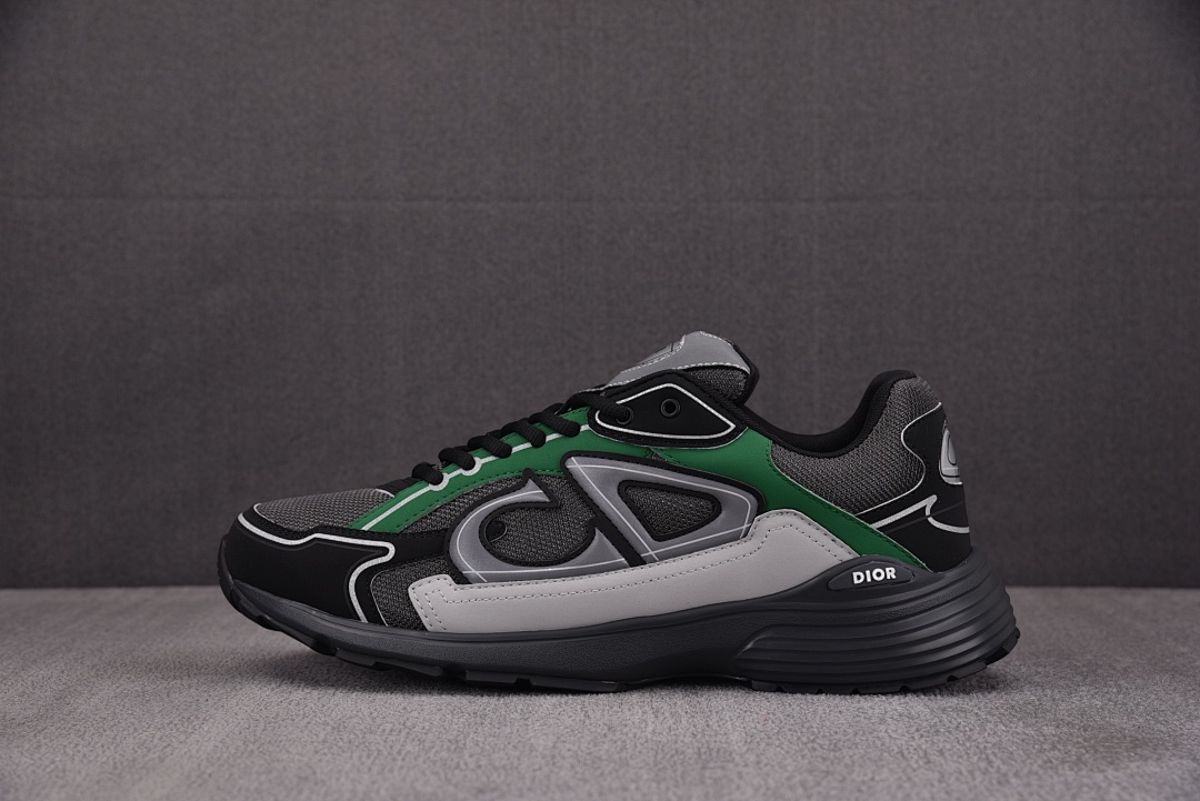 [BQ] 디올 B30 카운트다운 스니커즈 딥 그레이 그린 (남여공용)