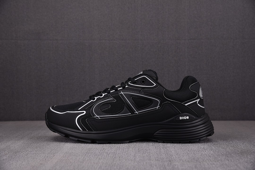 [BQ] 디올 B30 카운트다운 스니커즈 블랙 (남여공용)