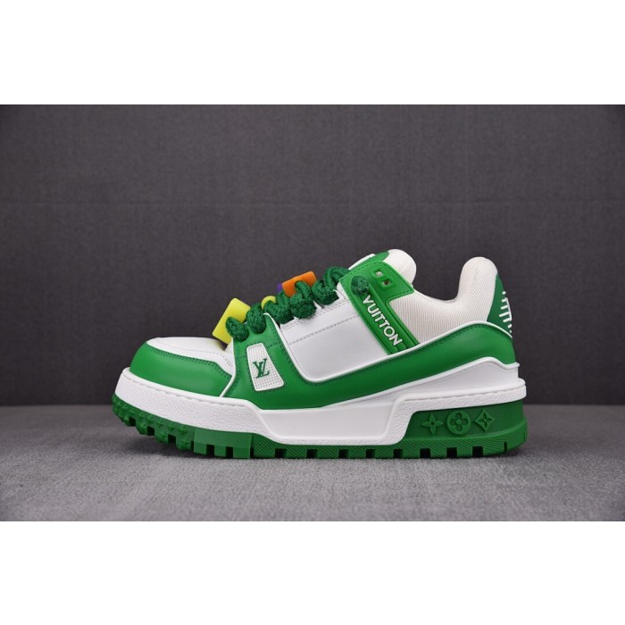 [ZG] 루이비통 LV 트레이너 맥시 스니커즈 그린 (남여공용)