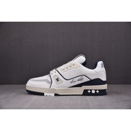 [ZG] 루이비통 LV 트레이너 스니커즈 화이트 마린 (남여공용)