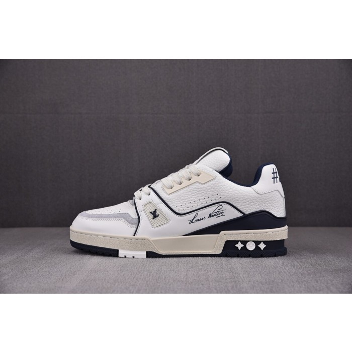 [ZG] 루이비통 LV 트레이너 스니커즈 화이트 마린 (남여공용)