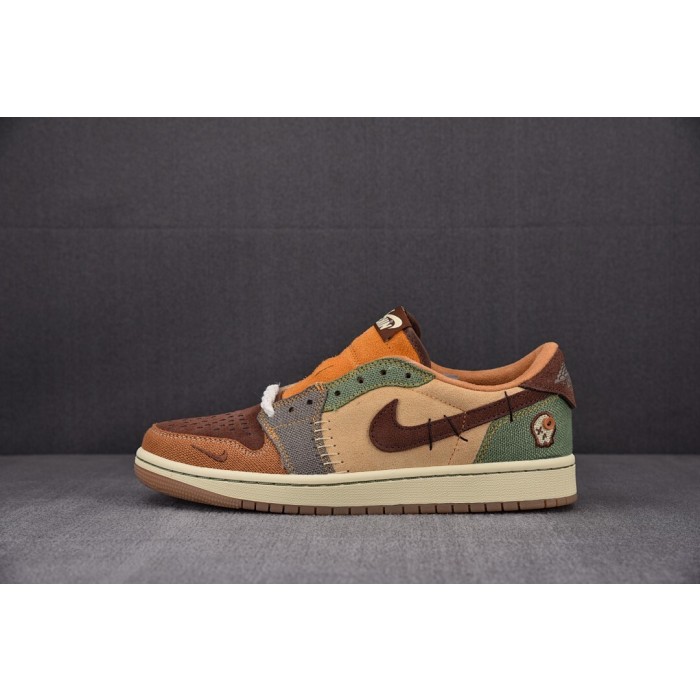 [CJ] 자이언 윌리엄스 x 조던1 로우 레트로 OG 플랙스 앤 오일 그린 (남여공용)