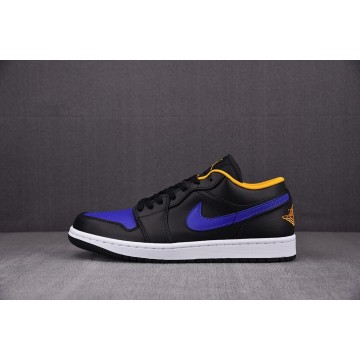 [CJ] 조던1 로우 블랙 다크 콩코드 (남성용)