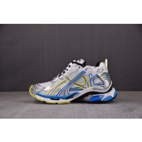 [XA] 발렌시아가 러너 스니커즈 화이트 옐로우 블루 (남여공용)