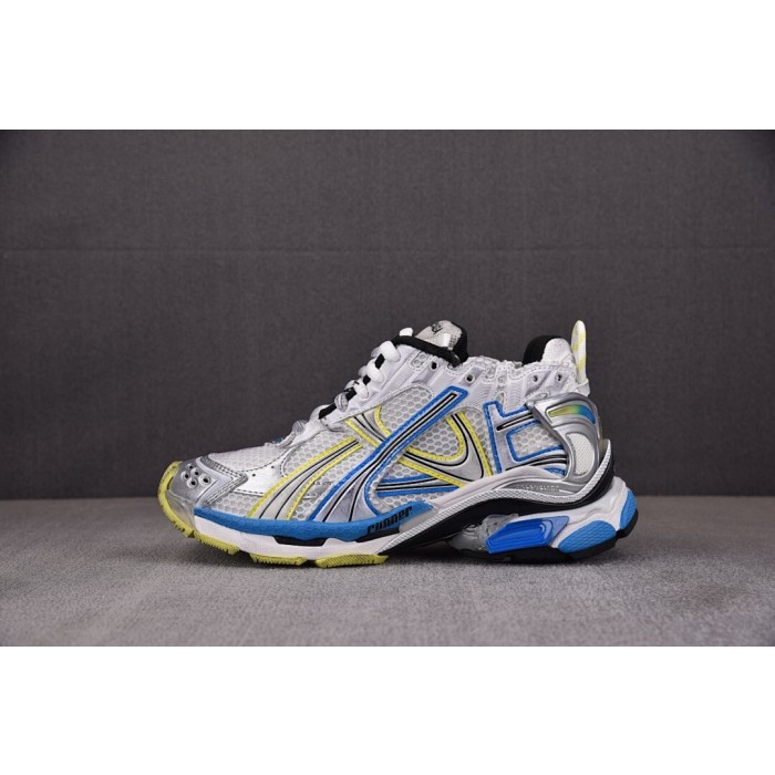 [XA] 발렌시아가 러너 스니커즈 화이트 옐로우 블루 (남여공용)