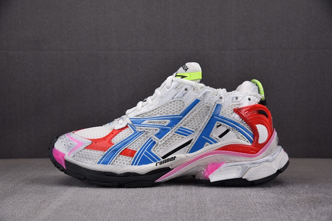 [XA] 발렌시아가 러너 스니커즈 화이트 멀티 (남여공용)