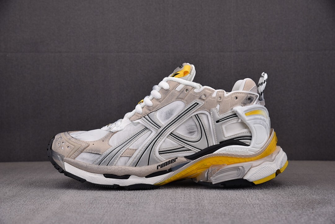 [XA] 발렌시아가 러너 스니커즈 그레이 옐로우 (남여공용)