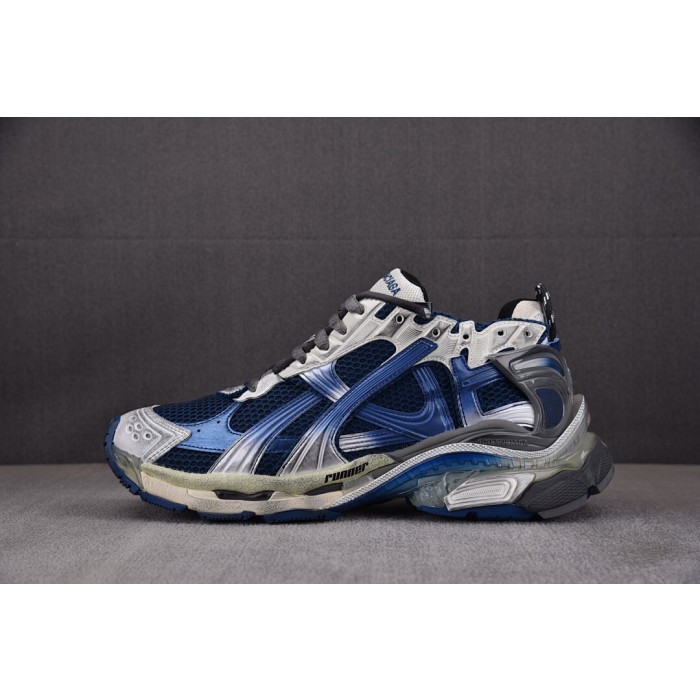 [XA] 발렌시아가 러너 그래디언트 스니커즈 화이트 블루 (남여공용)