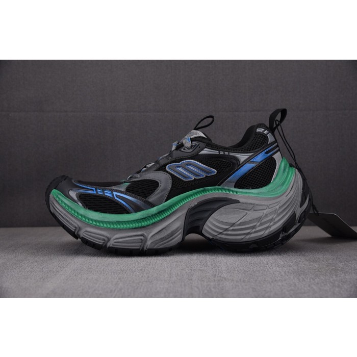 [XA] 발렌시아가 10XL 스니커즈 블랙 그린 (남여공용)