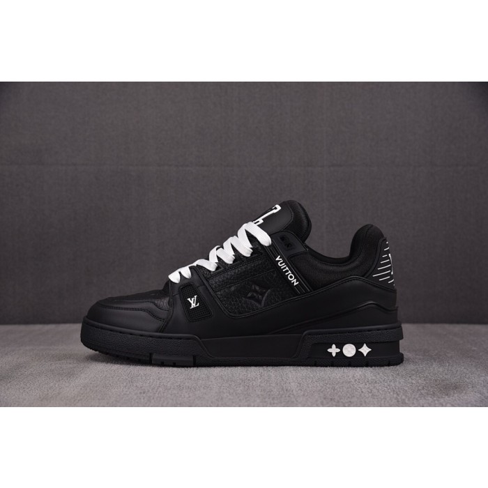 [BQ] 루이비통 LV 트레이너 스니커즈 블랙 (남성용)