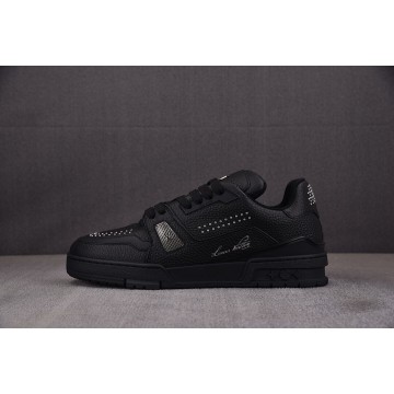 [BQ] 루이비통 LV 트레이너 스니커즈 블랙 (남성용)