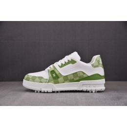 [BQ] 루이비통 LV 트레이너 스니커즈 그린 (남성용)