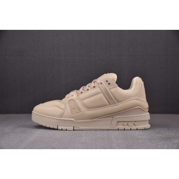 [BQ] 루이비통 LV 트레이너 스니커즈 베이지 (남여공용)