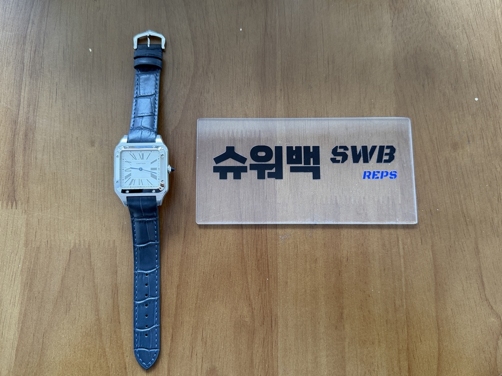 [AF] 까르띠에 산토스 뒤몽 31미리  -SWB39