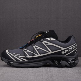 [M] 살로몬 XT-6 고어텍스 트레일 러닝화 블랙 에보니 (남여공용)