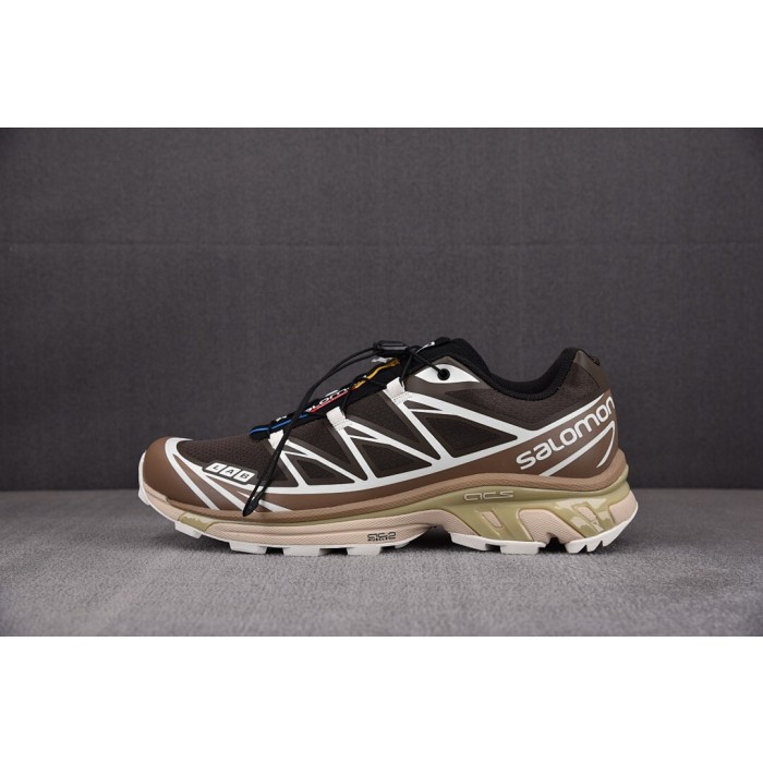 [M] 살로몬 XT-6 트레일 러닝화 화이트 바닐라 아이스 (남여공용)