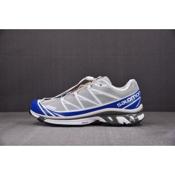 [M] 살로몬 XT-6 트레일 러닝화 화이트 펄 블루 (남여공용)