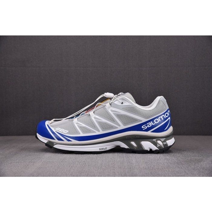 [M] 살로몬 XT-6 트레일 러닝화 화이트 펄 블루 (남여공용)