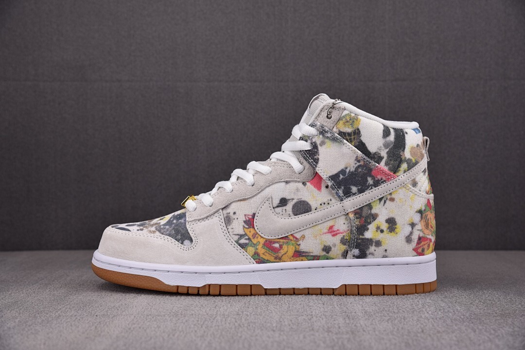 [S2] 슈프림 x 나이키SB 덩크 하이 QS 라멜지 화이트 (남여공용)