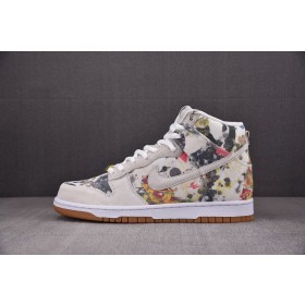 [S2] 슈프림 x 나이키SB 덩크 하이 QS 라멜지 화이트 (남여공용)